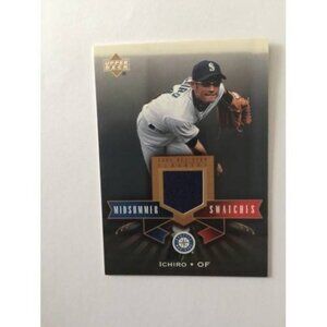 2005 Upper Deck Midsummer Swatches Ichiro #MS-IS (049)